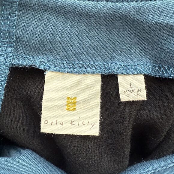 Orla Kiely Black and Blue Patterned Dress - Picture 6 of 10